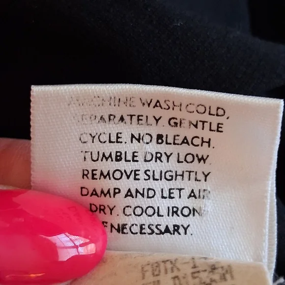 Eileen Fisher Stretch Crepe Sleeveless Sheath Dress Sz Large Black LBD - Picture 6 of 9